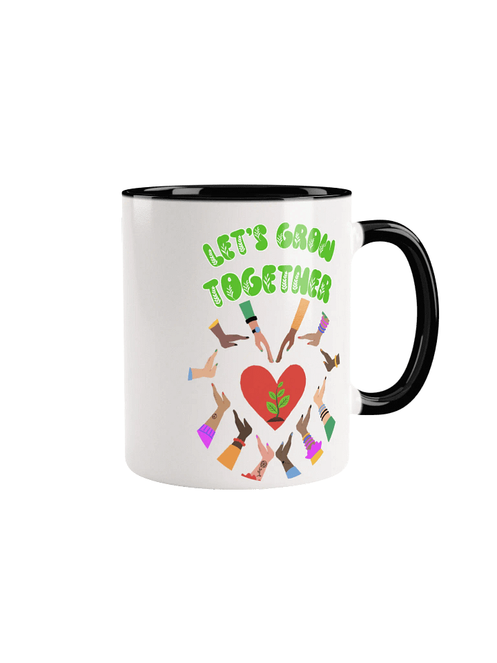 Shmall Streamer Grow Together Ceramic Mug with Color Inside product image (1)