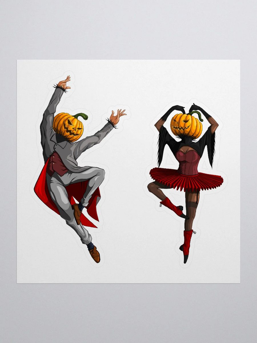 Pumpkin Village People Stickers YM product image (1)