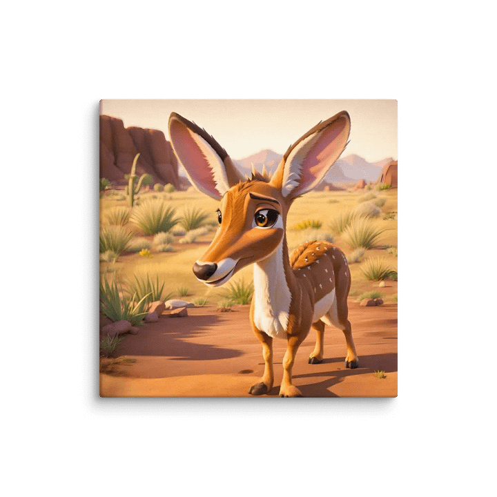 Endangered Species - Mexico - Mexican Pronghorn Canvas Art product image (1)