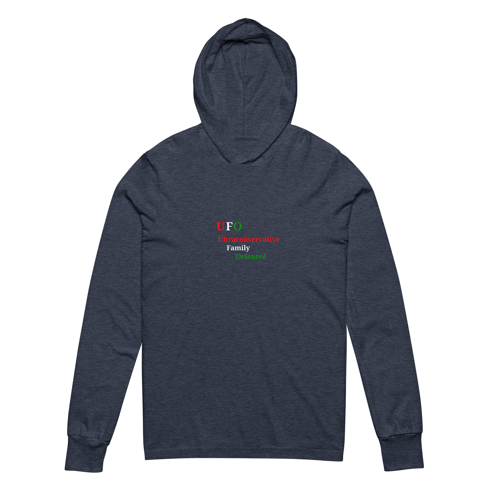 UFO Ultraconservative Family Oriented Hooded Tee product image (2)