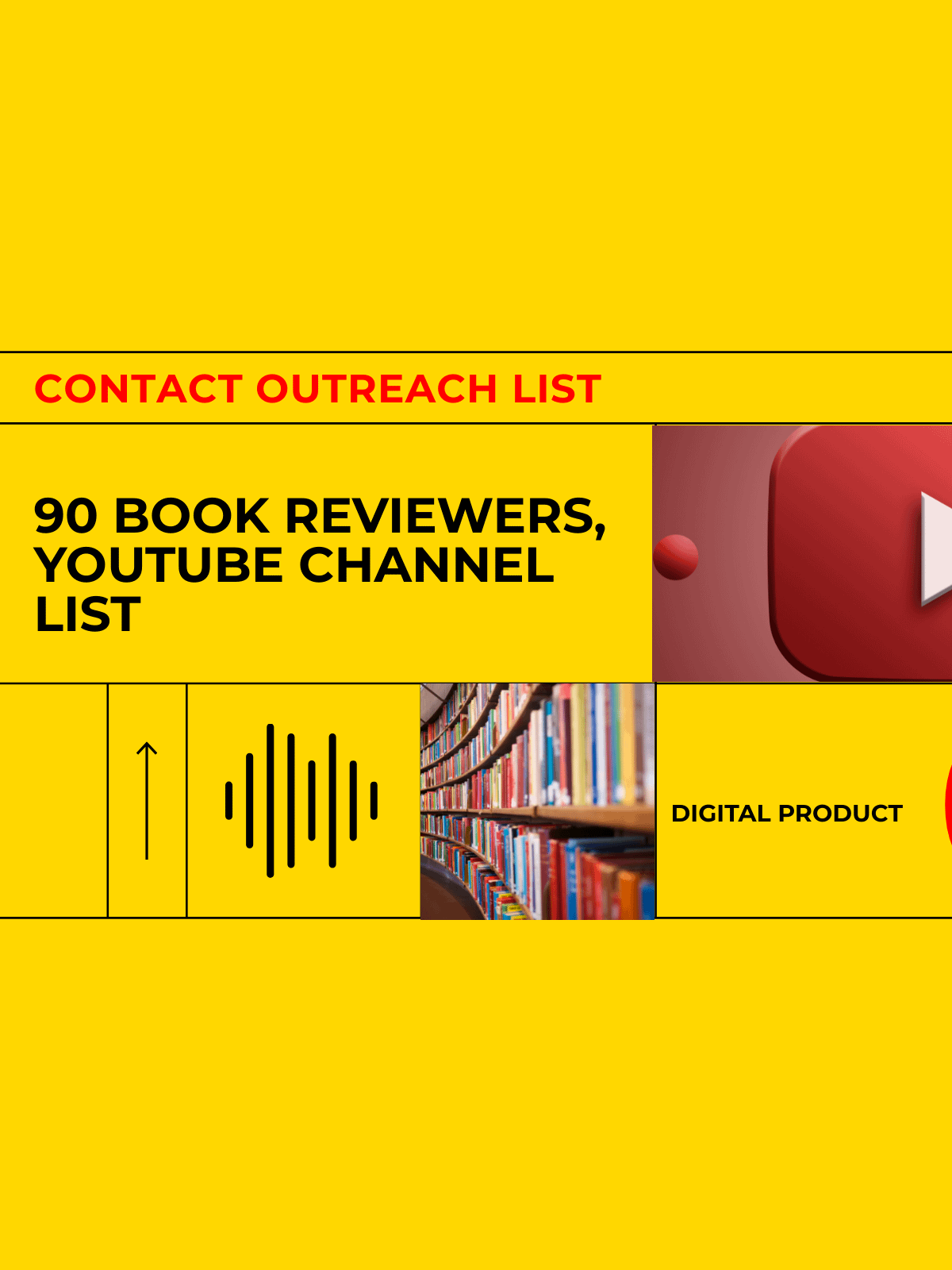 90 YouTube Book Reviewer for Authors product image (1)
