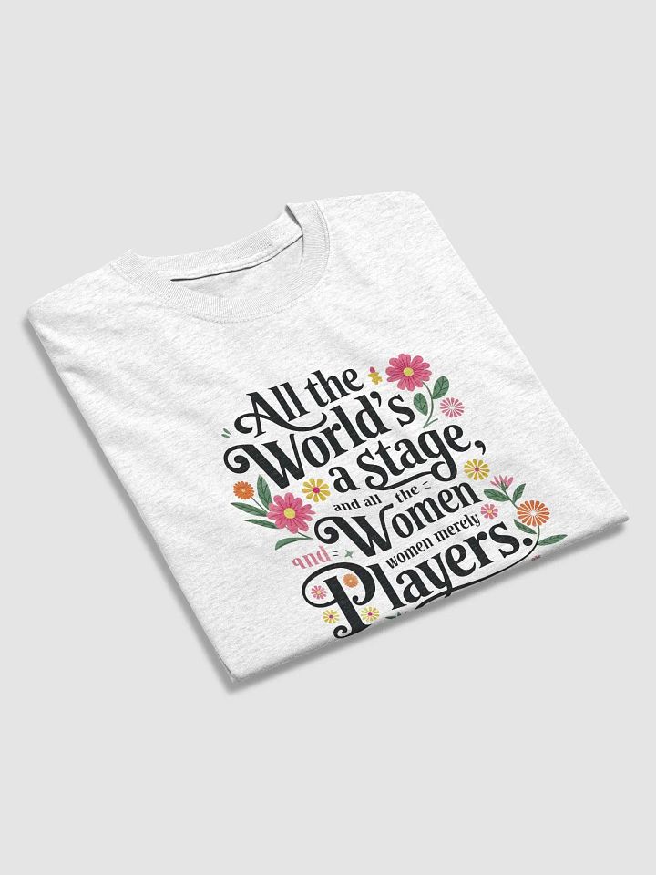 Floral Shakespeare Quote T-Shirt product image (9)