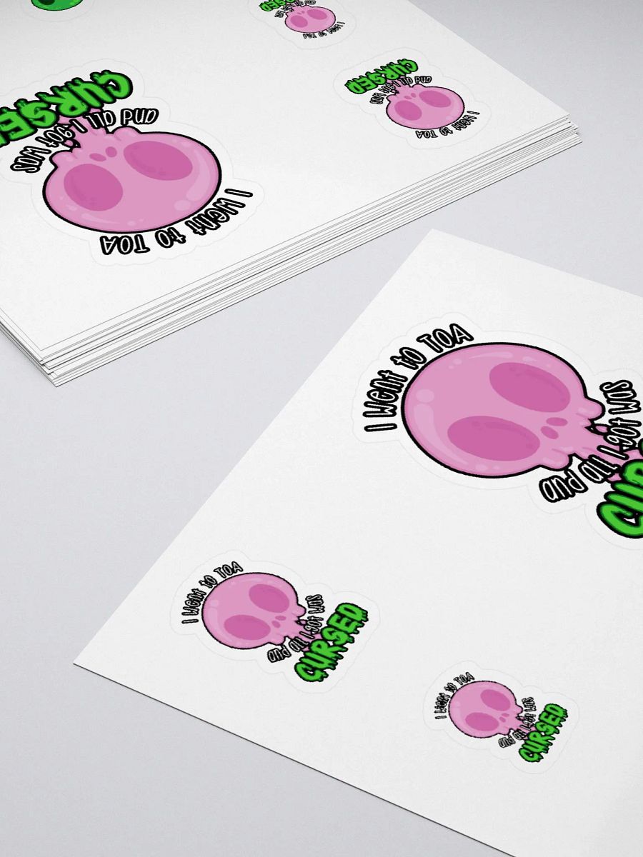 All I Got Was Cursed - Paladin - Sticker Sheet product image (4)