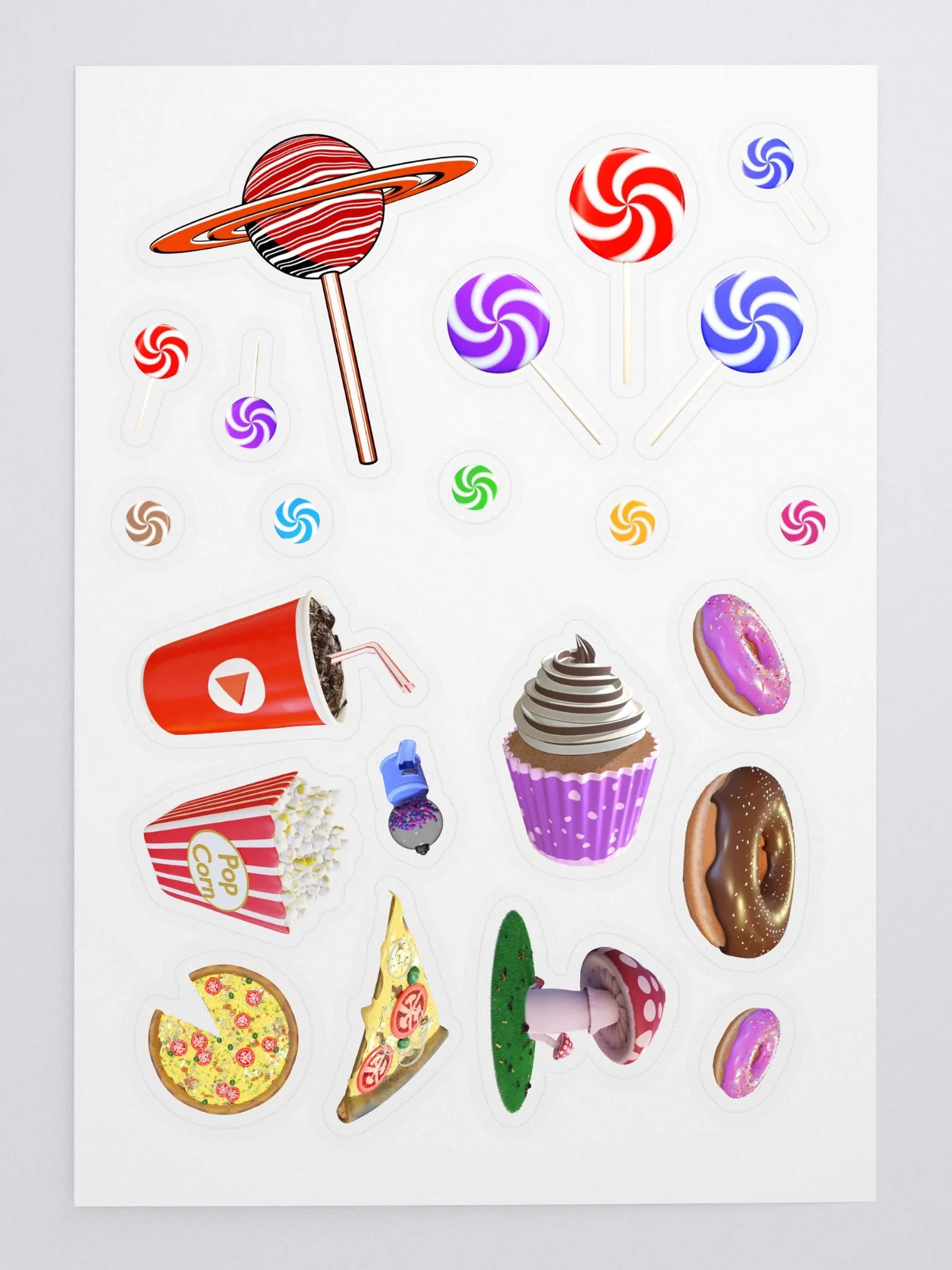 Candies & Snacks - Sticker Sheet product image (3)
