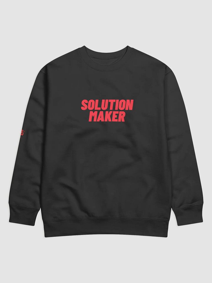 Solution Maker ( Long-sleeve ) crew neck product image (4)
