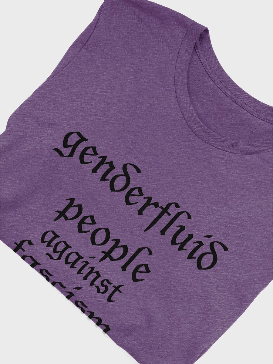 genderfluid people against fascism t-shirt product image (5)