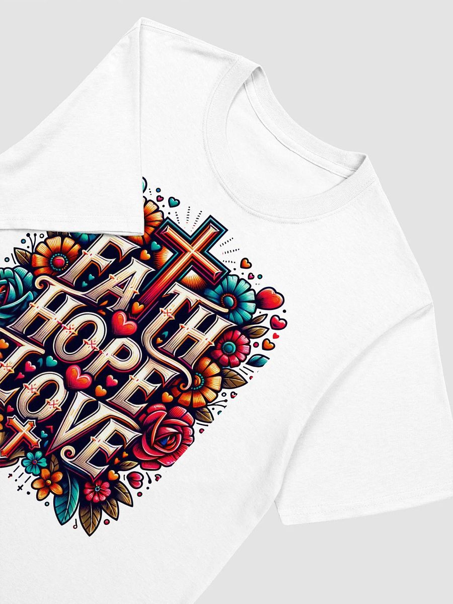 Unisex Faith, Hope, Love Graphic Tee product image (1)