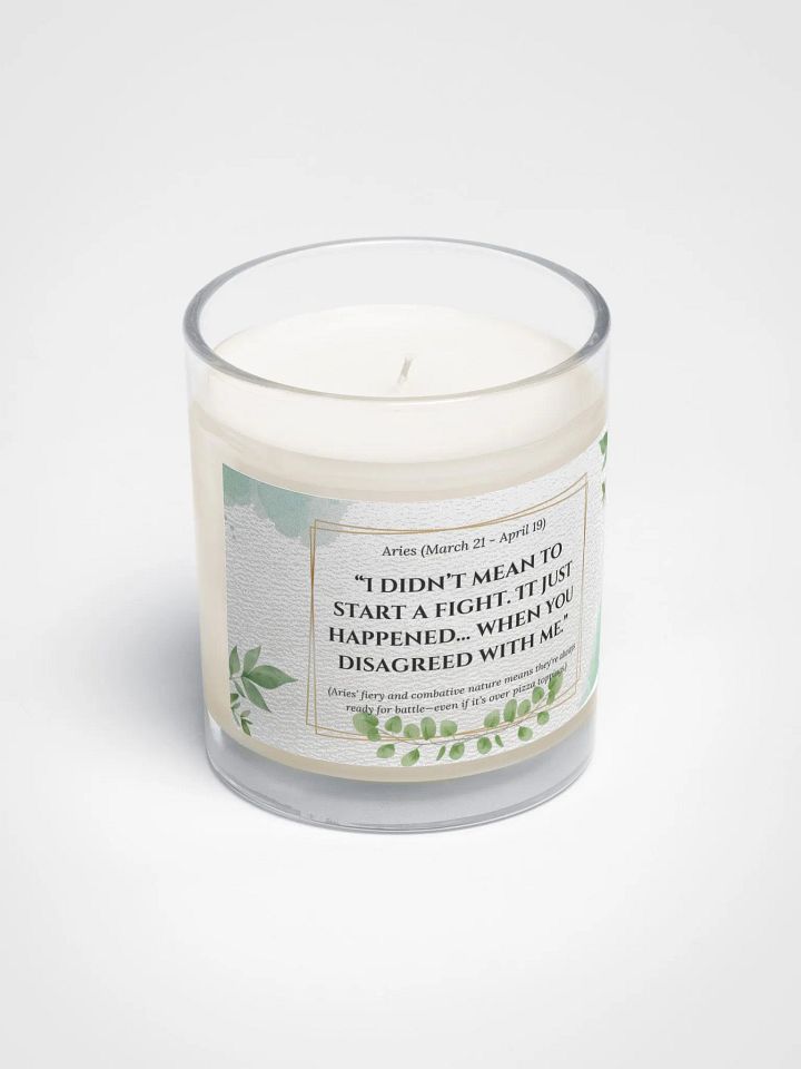 Aries - Zodiac Candles product image (2)