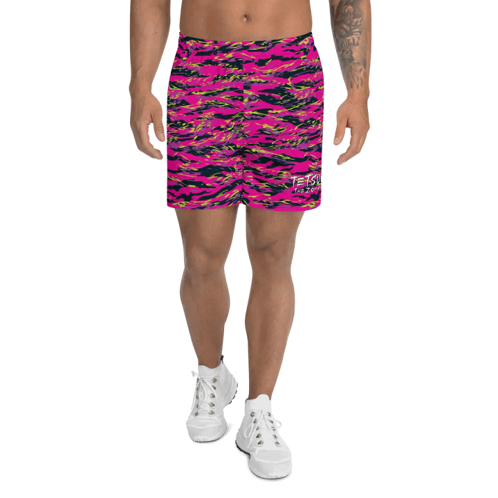 Pink Camo Athletic Shorts product image (2)