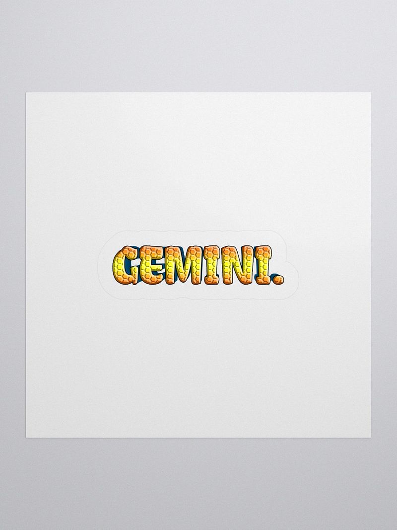 Gemini Sticker