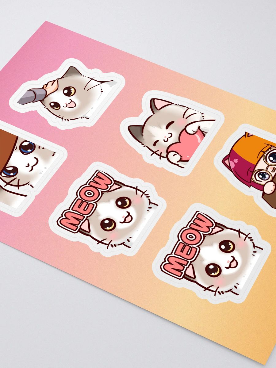 Sticker Set 4: Cat Pack product image (2)