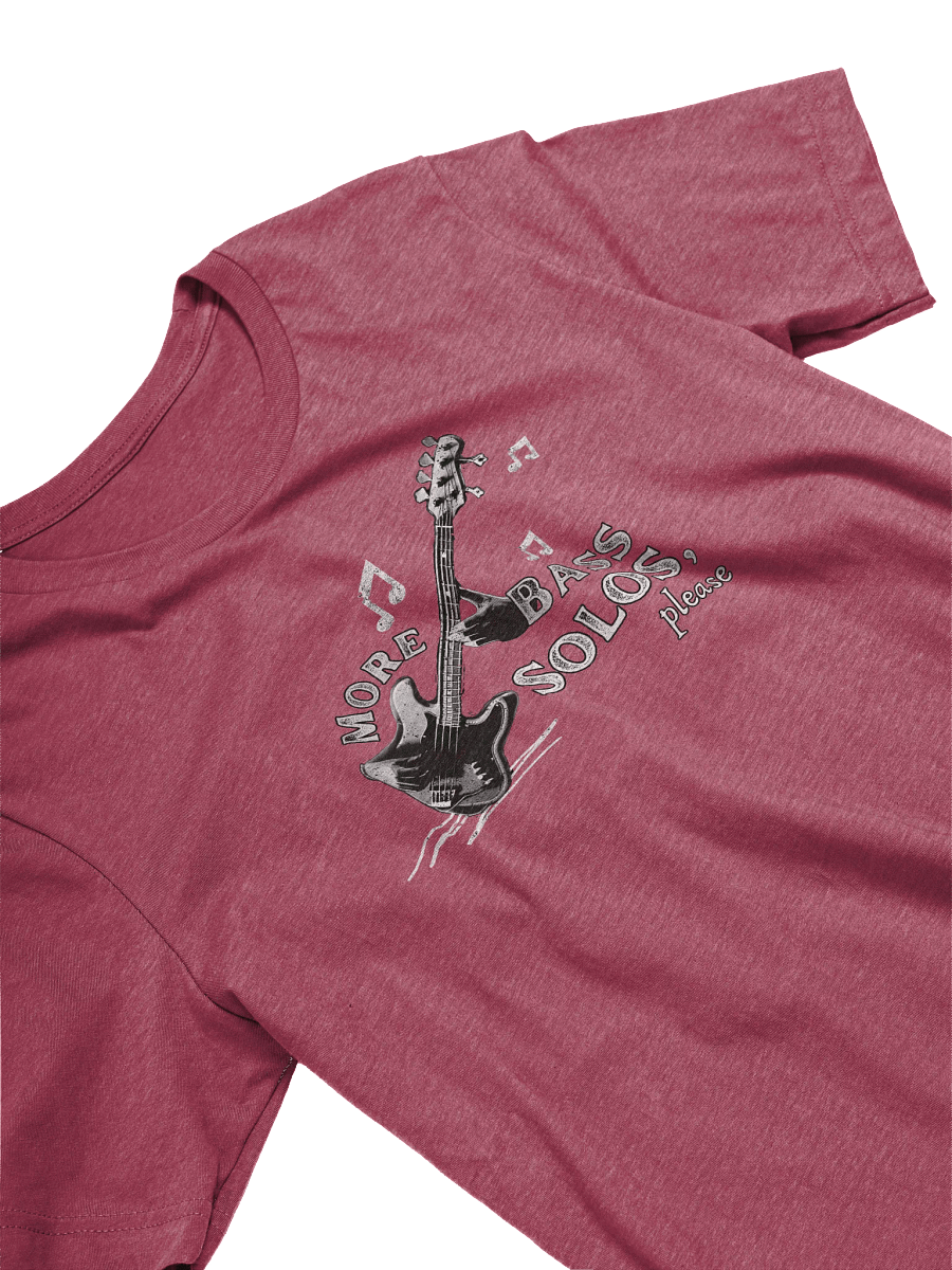 "More Bass Solos" Shirt product image (3)