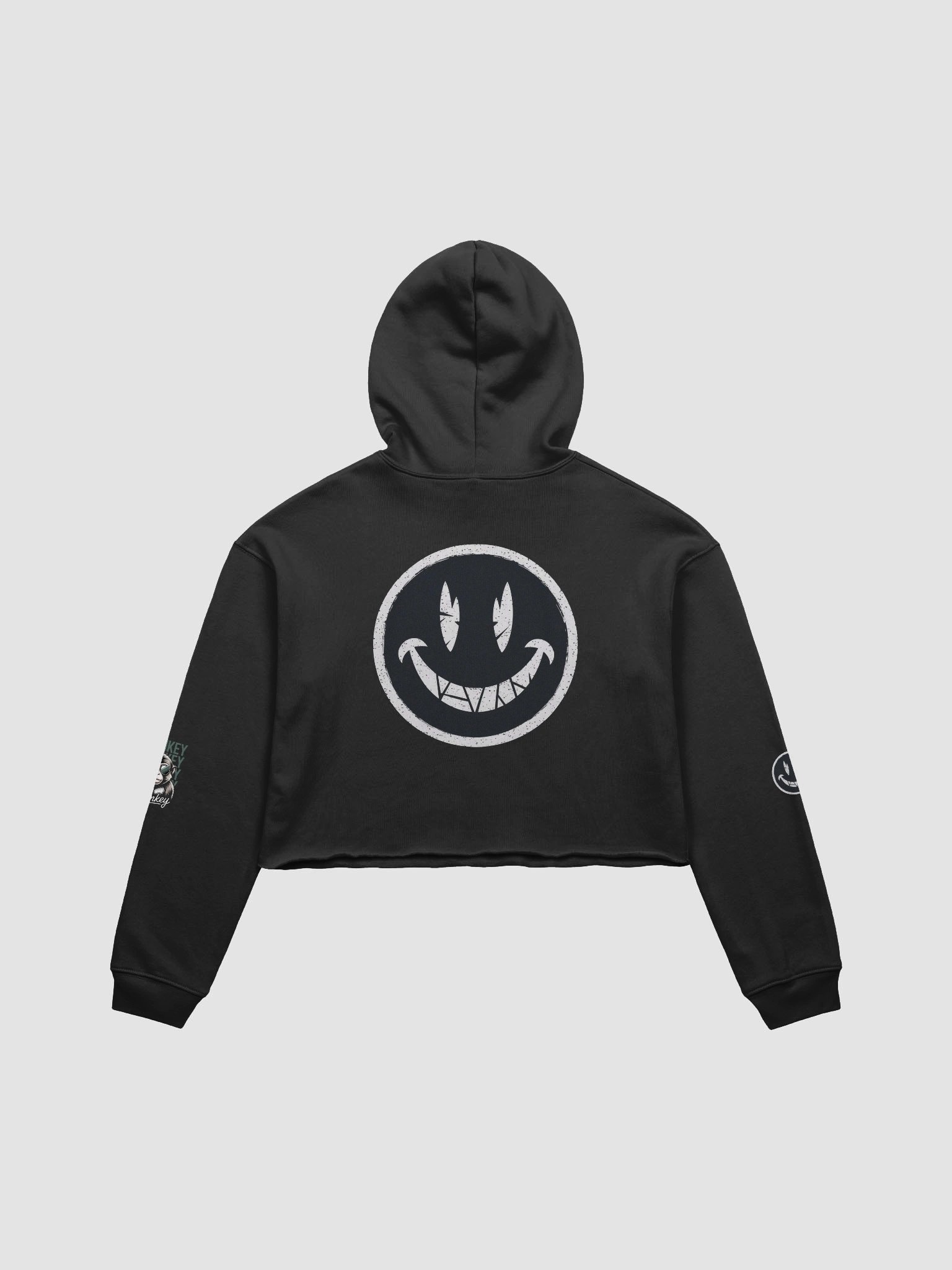 Cool Monkey Vibes Crop Hoodie product image (4)