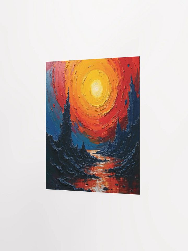 Ethereal Mountain Sunset Poster product image (14)