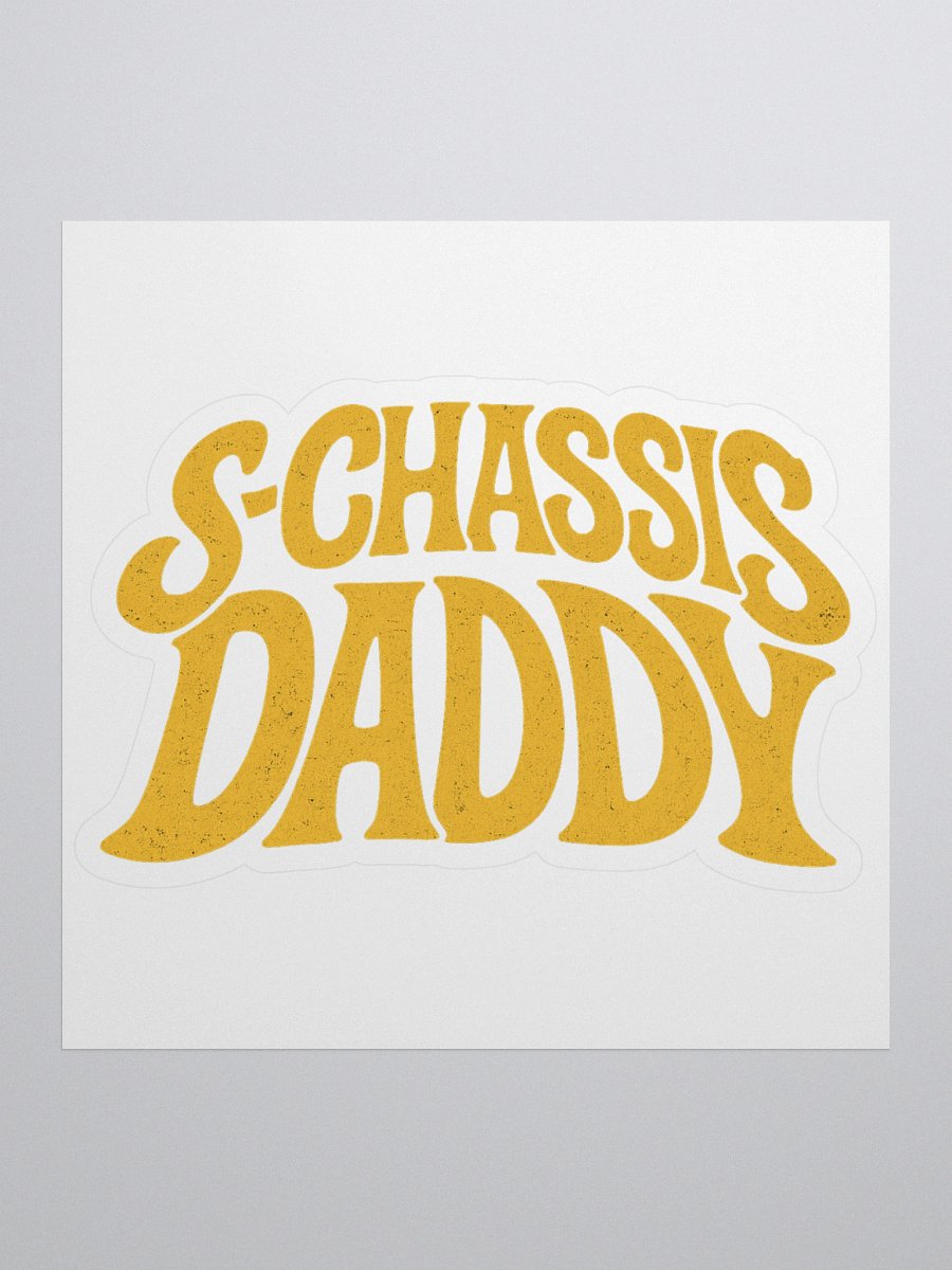 S CHASSIS DADDY STICKER product image (1)