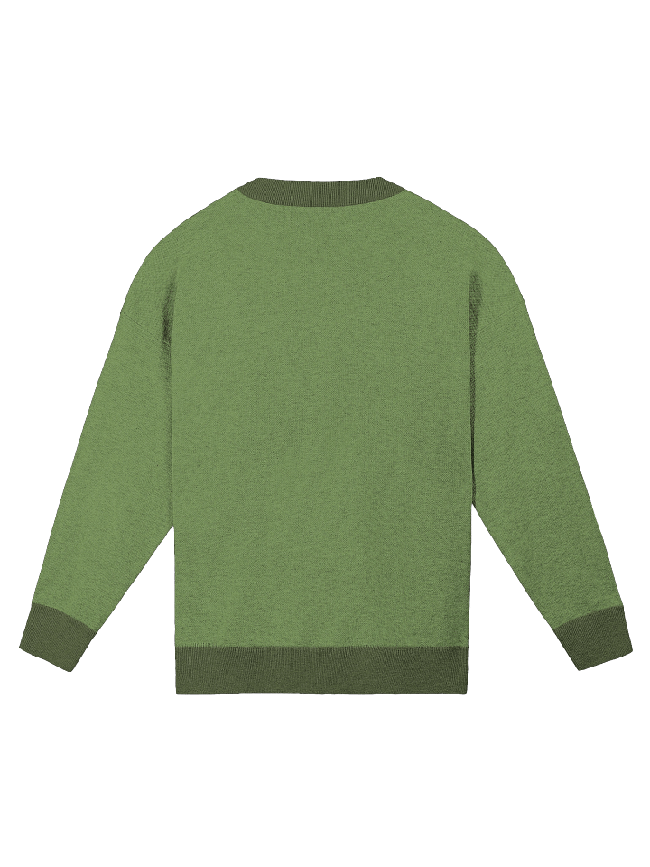 Daisy Jacquard Sweater – Relaxed Knit Pullover with Bold Floral Design product image (7)