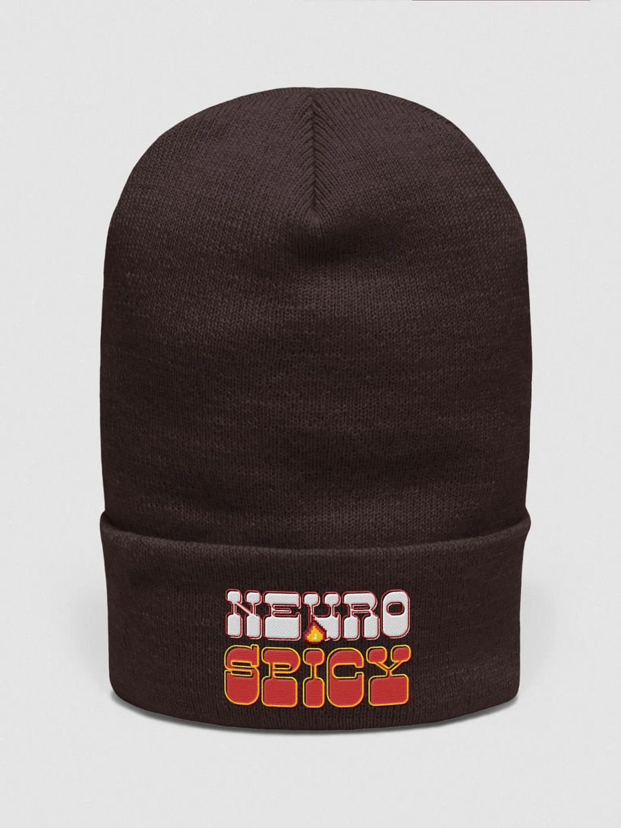 NEUROSPICY cuffed beanie product image (6)
