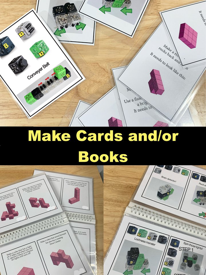 64 Cubelet puzzle cards! (PDF to download) Print as many as you need. product image (2)