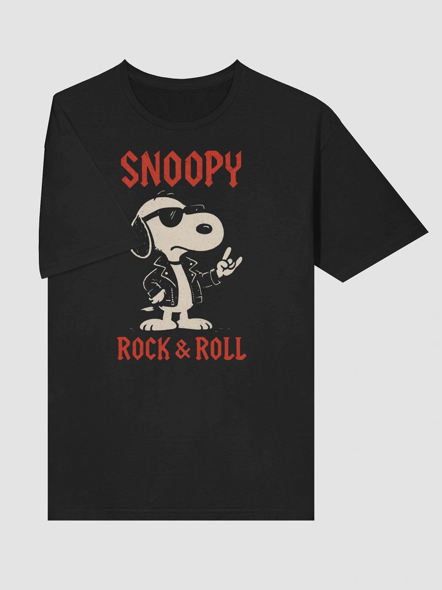 Snoopy T-Shirt - Rock and Roll Joe Cool Biker product image (3)