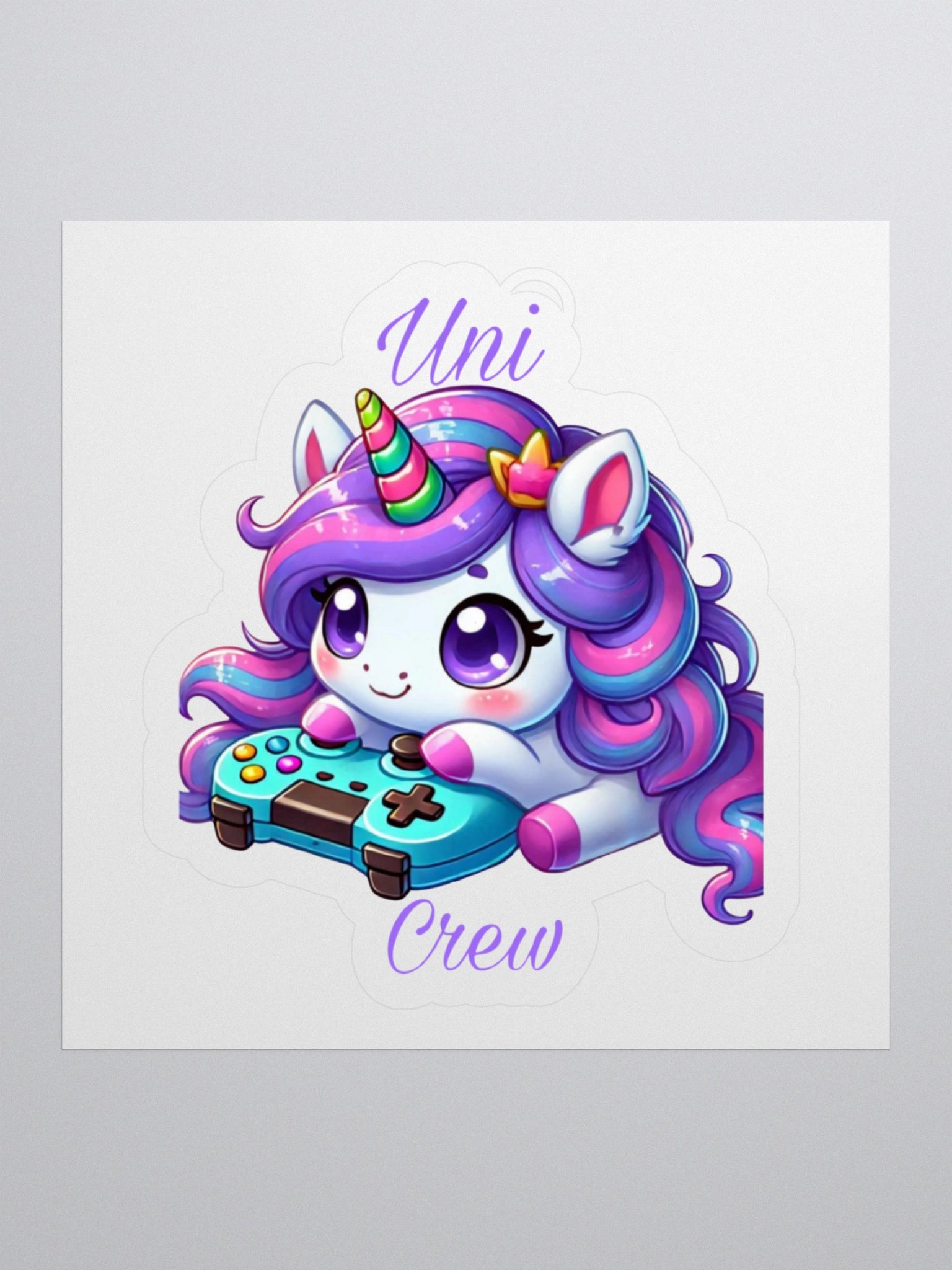 Uni crew sticker product image (3)