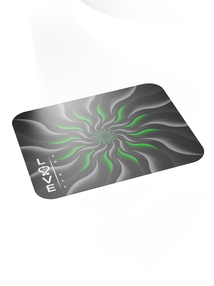 Green Mandala Small Mousepad product image (6)