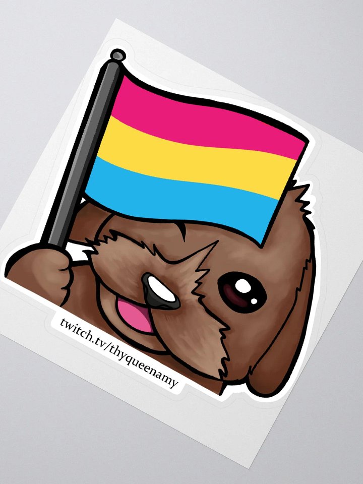 Pansexual Pride Pablo Sticker product image (6)