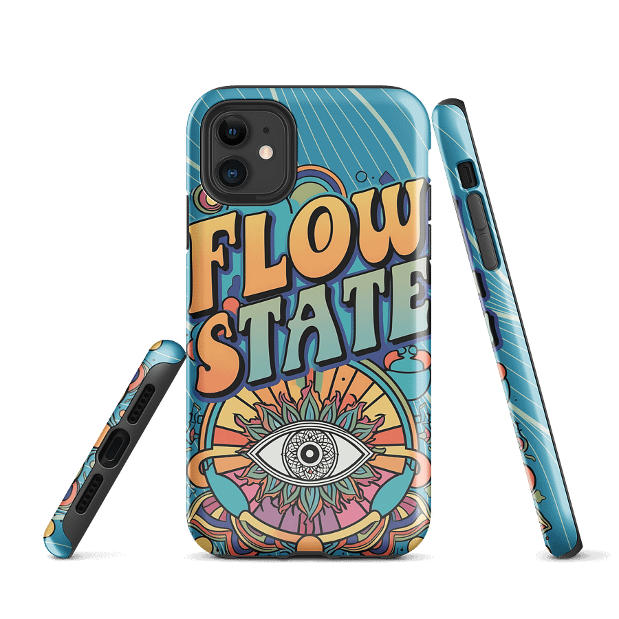 Flow State Retro Eye Tough iPhone® Case product image (1)