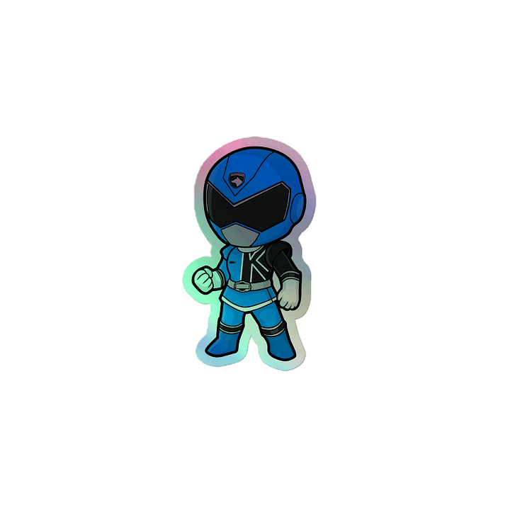 Kwonranger Holographic Sticker product image (1)
