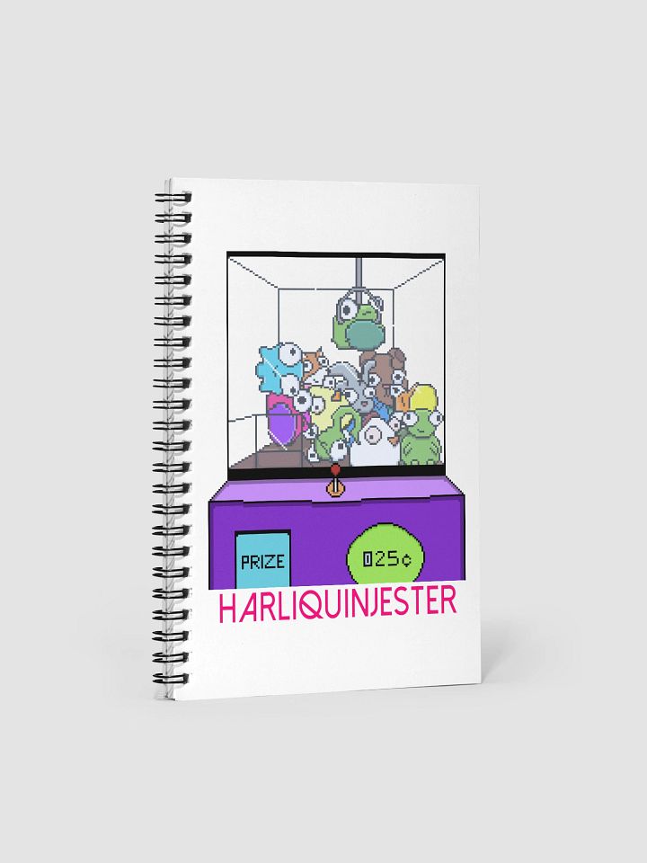 Blobby Crane Game Notebook product image (1)