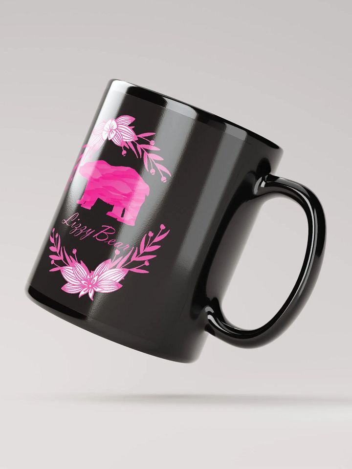 LizzyBear Black Glossy Mugs product image (4)