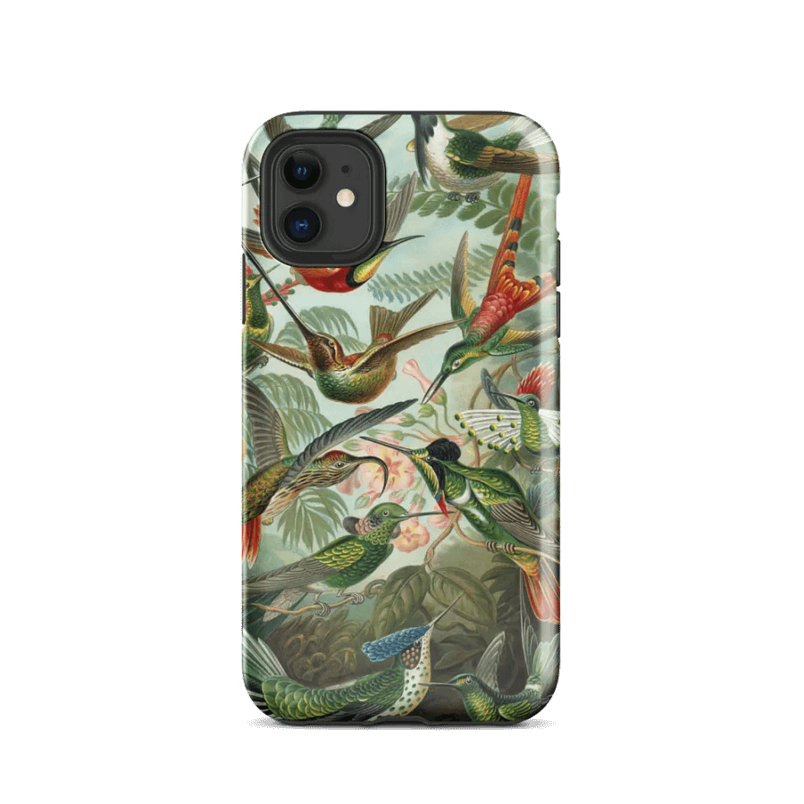 Hummingbirds by Ernst Haeckel Tough Case for iPhone® product image (24)