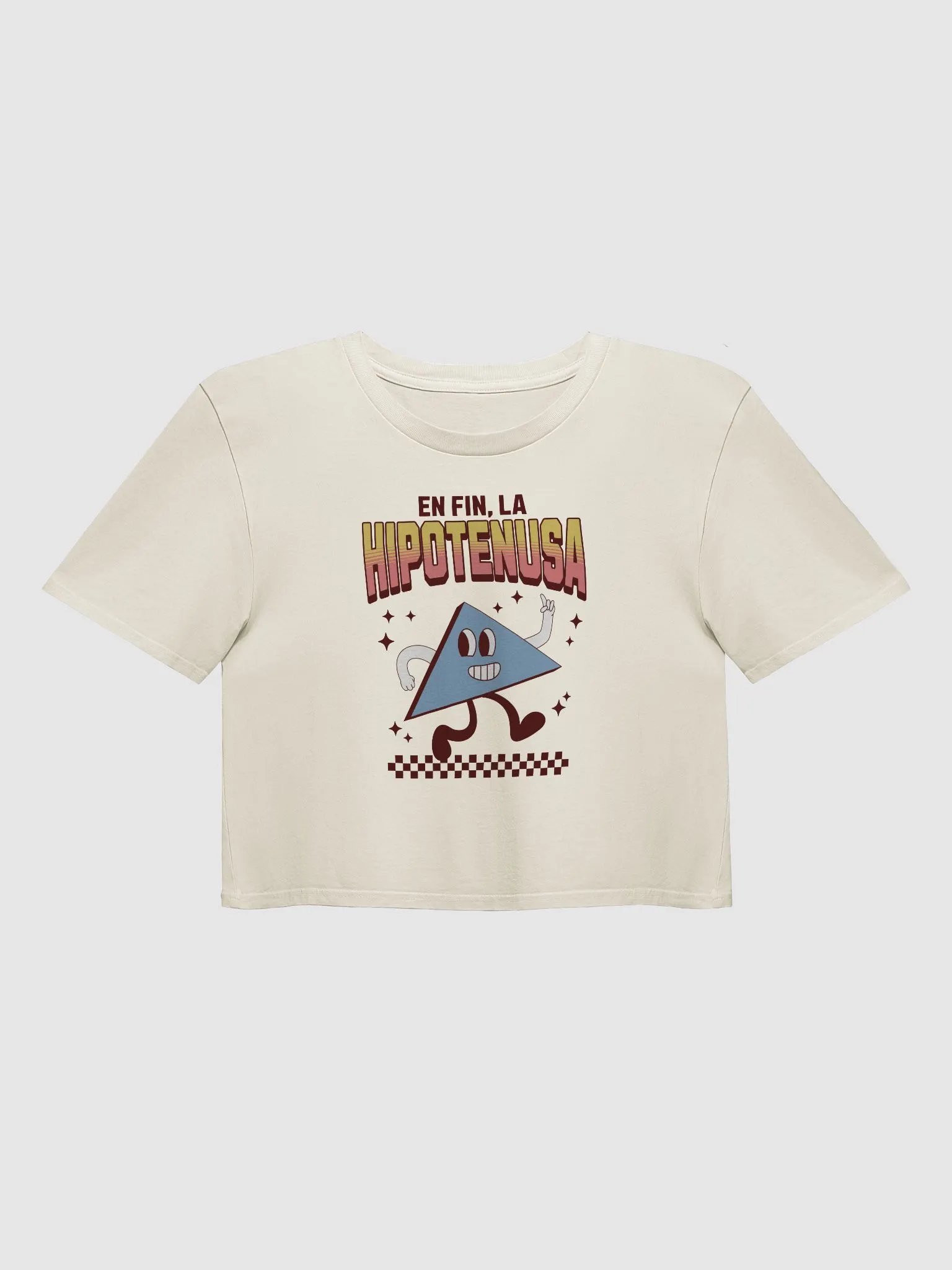 En Fin, la Hipotenusa Crop Top product image (1)