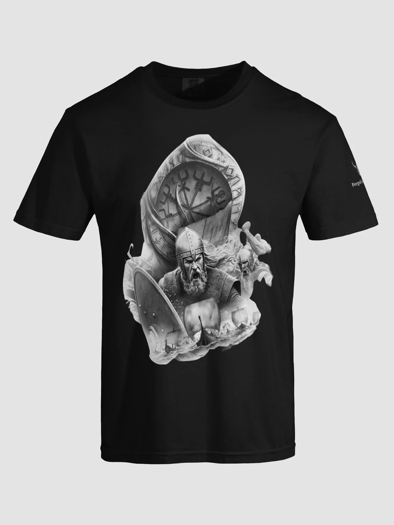 Forged In Valhalla: The Raid – Viking Warrior T-Shirt product image (95)