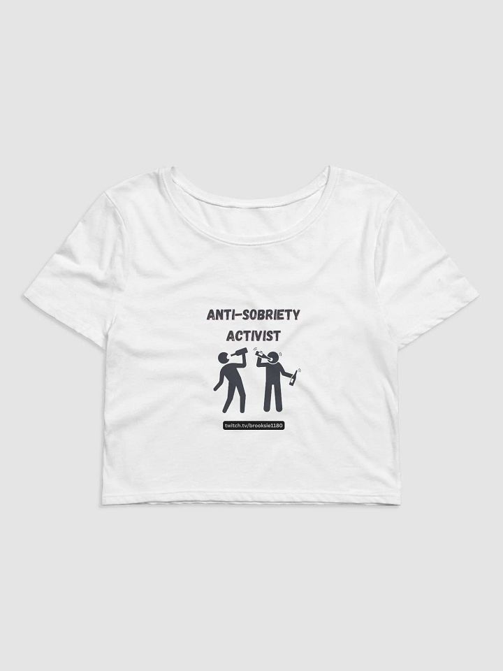 Anti Sobriety Crop Top product image (1)