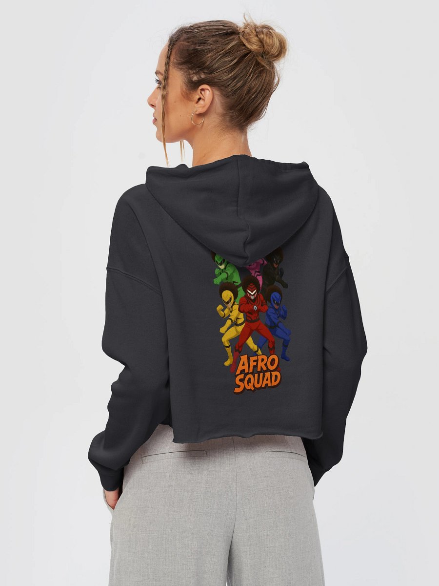 Afro Squad cropped Hoodie product image (4)