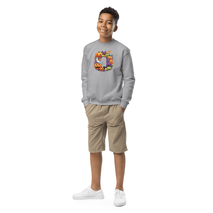 Cute Halloween Monogram Letter O Sweatshirt product image (2)
