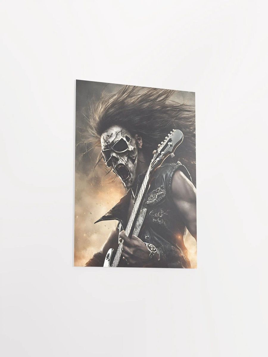 Batista736 Metalhead Rocking Out Poster product image (19)