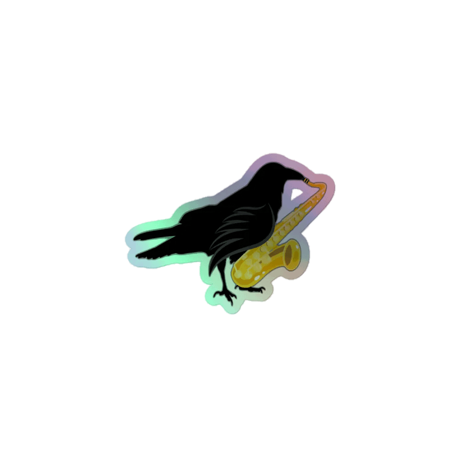 Tenor Birb Holographic Sticker product image (1)