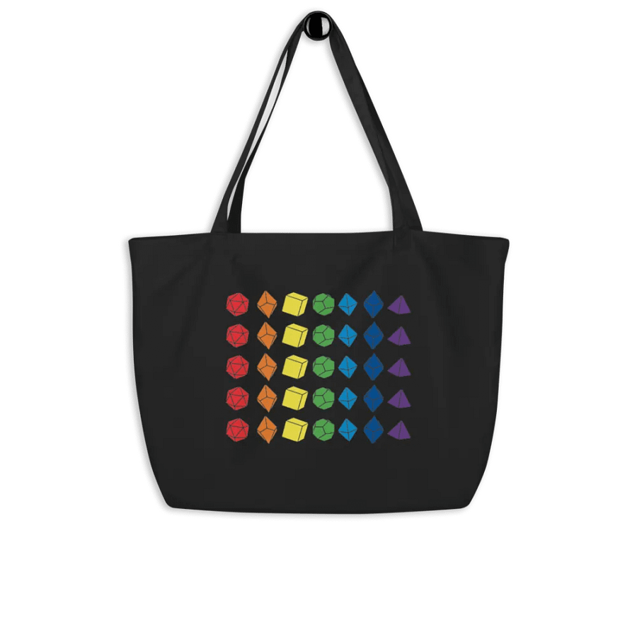 Polyhedra Dice Tote Bag product image (8)