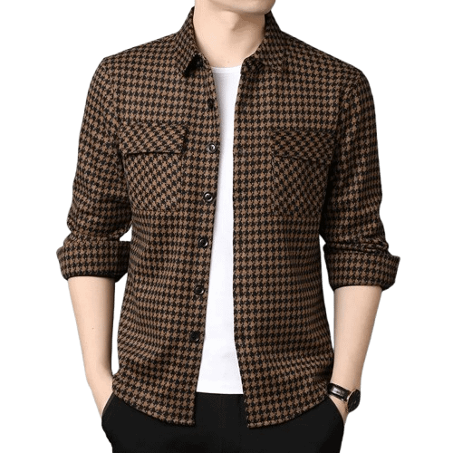 Multi-pocket Shirt Fashion Men's Business Shirt product image (1)