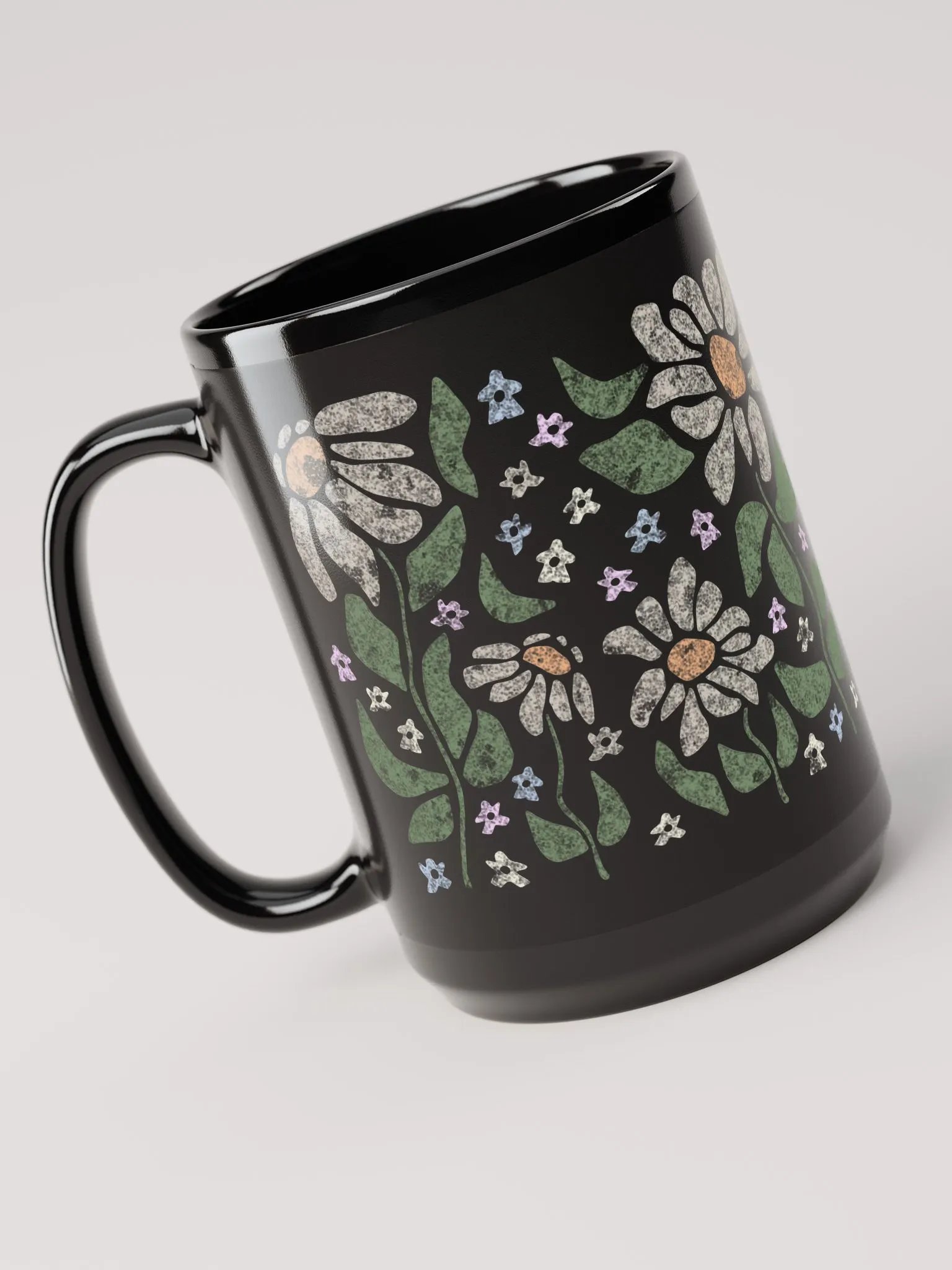 Subtle Meeples Pastel Daisy 15 oz. Mug for Board Gamers product image (5)