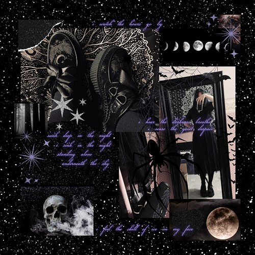 🖤 

alternate lyric version bc today was filled with omens and i am officially ominous

for better 🖤 for worse

🖤