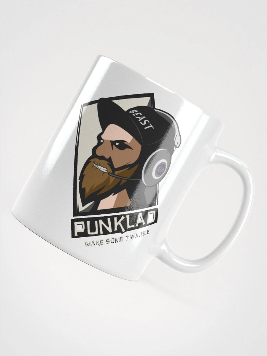 White Glossy mug: Punklad Logo product image (4)