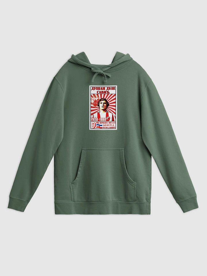 Dušan Dule Savić (FK Crvena Zvezda) Independent Trading Co. Pigment Dyed Hoodie product image (1)