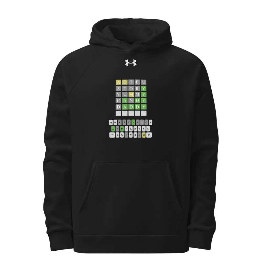 Wordle Under Armor Hoodie product image (1)