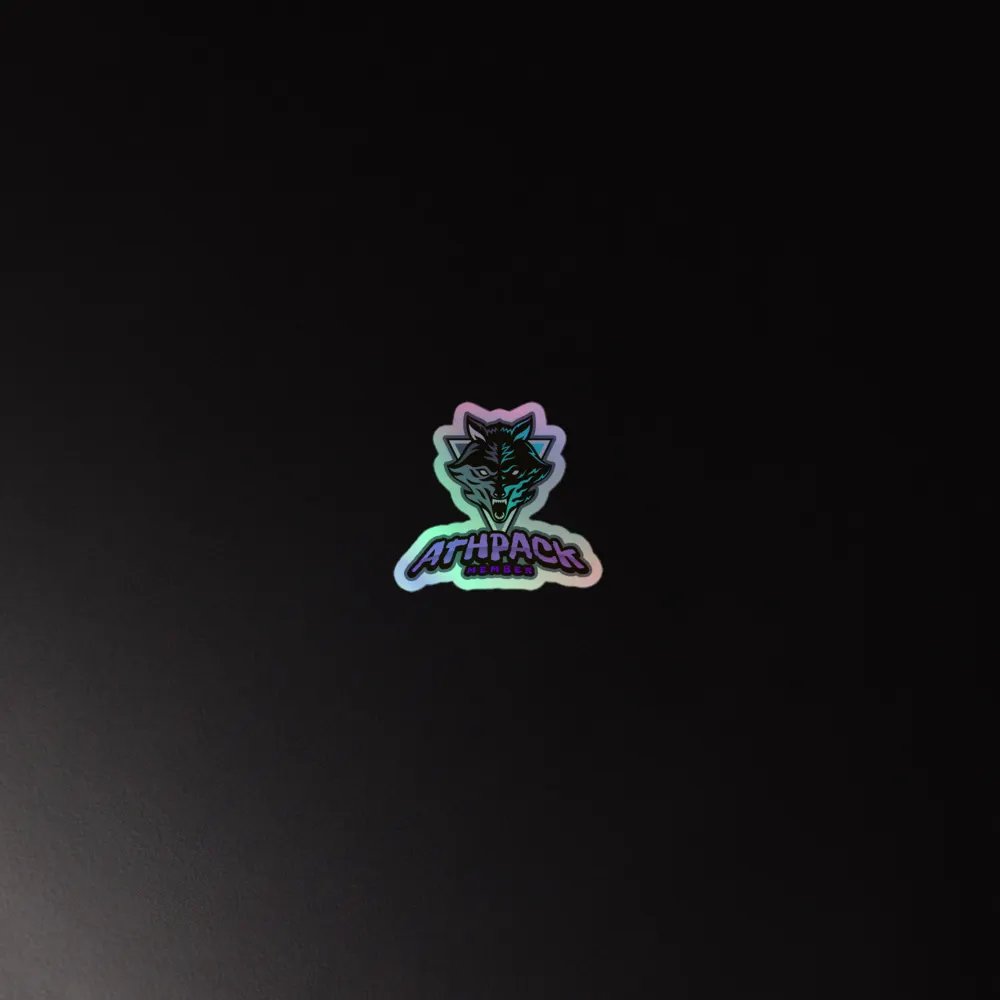 AthPack Member Holographic Sticker product image (4)