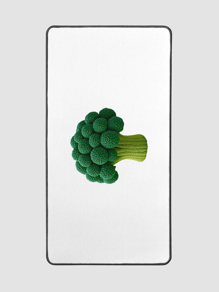 CozyAvocado Desk Mat 15.5" x 31.5" Broccoli #2 product image (2)