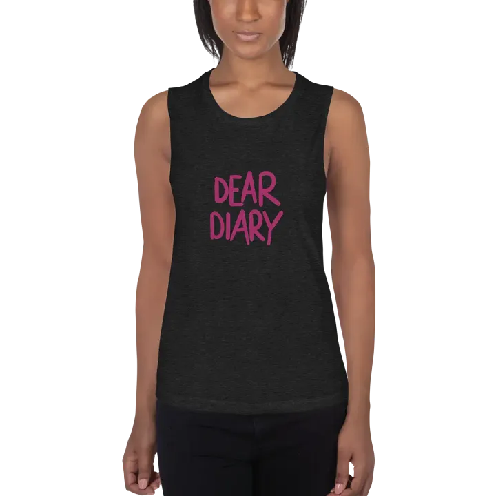 Dear Diary Flowy Tank product image (1)