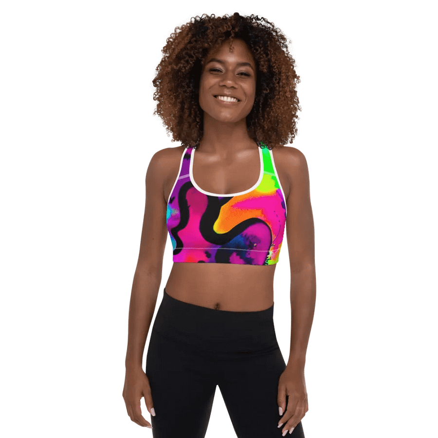 WILD WOW • PADDED SPORTS BRA product image (1)
