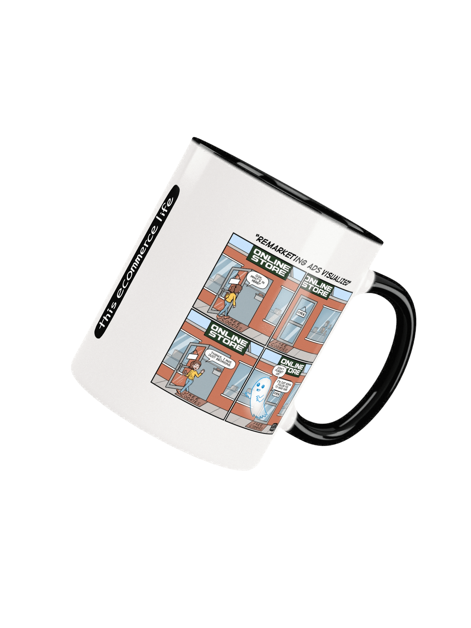 "Remarketing ads visualized" mug product image (8)